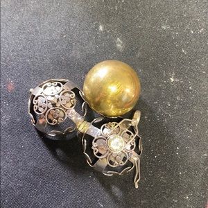 Sterling Silver 925 Harmony Chime Ball Pendant